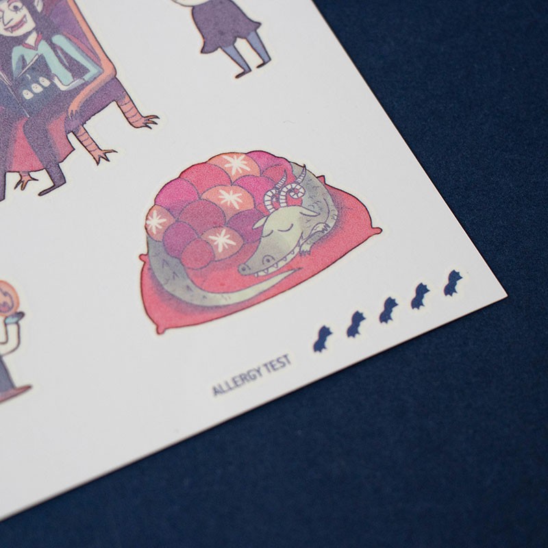 Monster and ghost tattoos